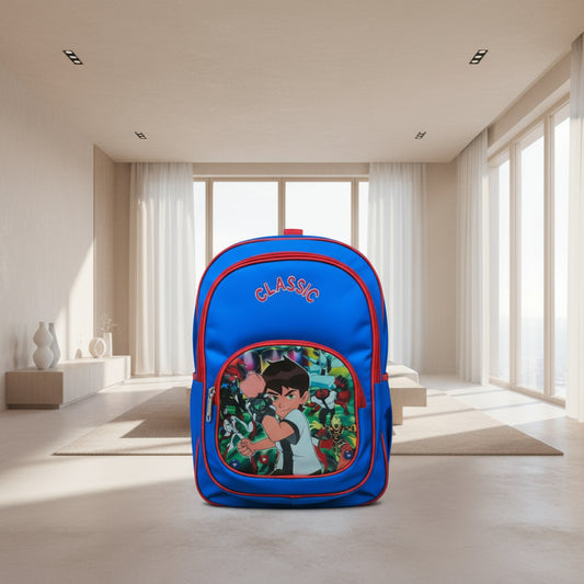 Adventure Ready: The Ben 10 Classic Blue School Backpack