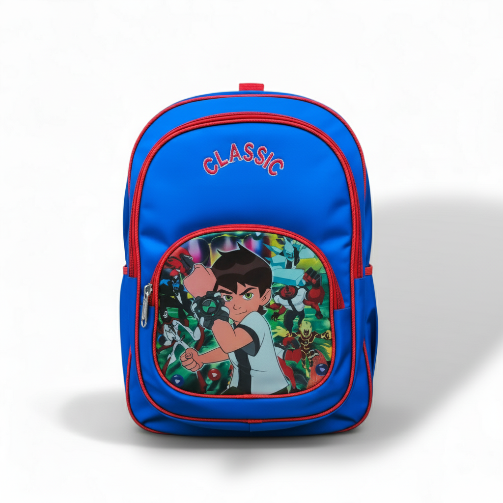 Adventure Ready: The Ben 10 Classic Blue School Backpack
